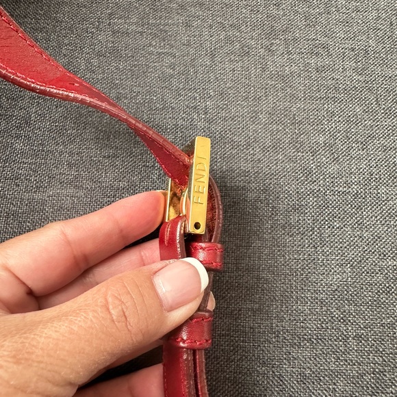 RFID Blocking FENDI Zucchino Crossbody Bag - Picture 12 of 16